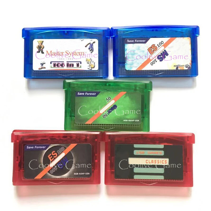 No Repeat 106 150 100 200 in 1 Save Forever Classic Memory Games Collection Cartridge Accessories for 32 bit Game Console
No Repeat 106 150 100 200 in 1 Save Forever Classic Memory Games Collection Cartridge Accessories for 32 bit Game Console