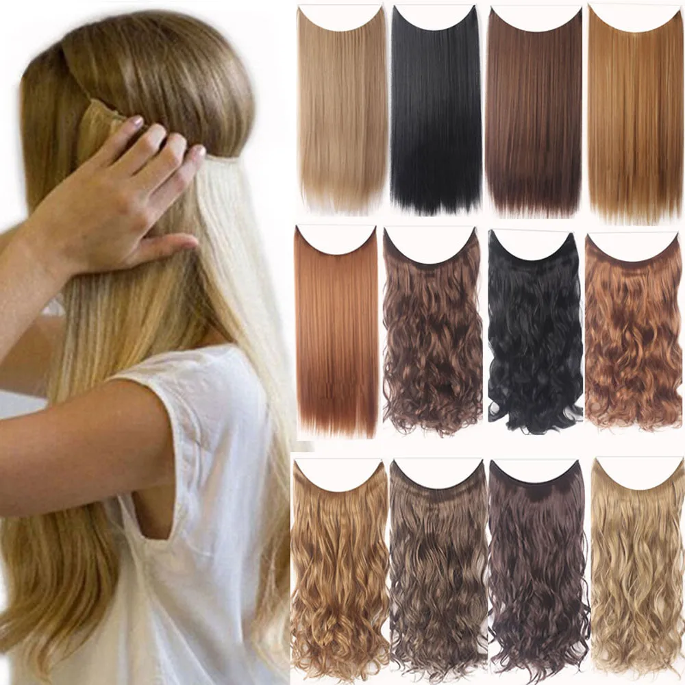 New Fashion Thick Clip in Hair extensions Straight Curls fashion Full Head Hairpiece Clip 2018
New Fashion Thick Clip in Hair extensions Straight Curls fashion Full Head Hairpiece Clip 2018