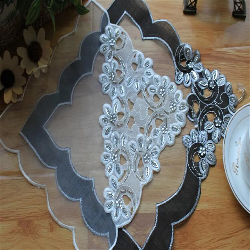 Free Shipping embroidery luxurious 28x28cm Mixed tablecloth Cup Mat Table Cover placemat for wedding party Chirstmas gift
Free Shipping embroidery luxurious 28x28cm Mixed tablecloth Cup Mat Table Cover placemat for wedding party Chirstmas gift