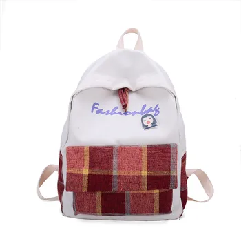 2019 New Fashion Women's Simple and versatile Backpack New Plaid Leisure Travel Backpack Mochilas Feminina bagpack mochila mujer
2019 New Fashion Women's Simple and versatile Backpack New Plaid Leisure Travel Backpack Mochilas Feminina bagpack mochila mujer