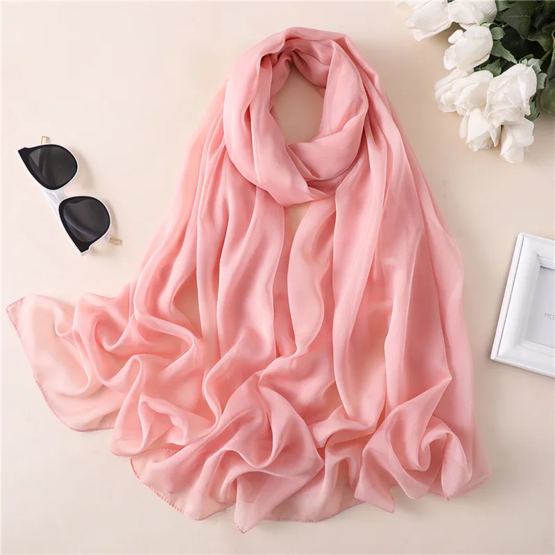 2019 New Silk Scarf Women Solid Luxury Pashmina Hijab Foulard Lady Beach Scarves Head Kerchief Femme Sunscreen Scarfs
2019 New Silk Scarf Women Solid Luxury Pashmina Hijab Foulard Lady Beach Scarves Head Kerchief Femme Sunscreen Scarfs