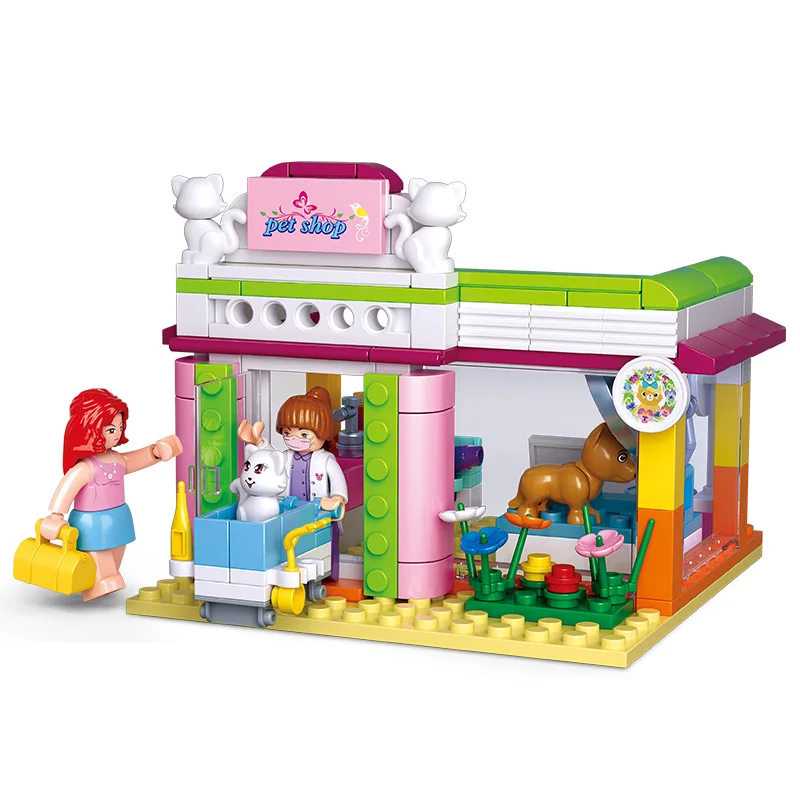 0602 195pcs Girl's Dream Constructor Model Kit Blocks Compatible LEGO Bricks Toys for Boys Girls Children Modeling
0602 195pcs Girl's Dream Constructor Model Kit Blocks Compatible LEGO Bricks Toys for Boys Girls Children Modeling