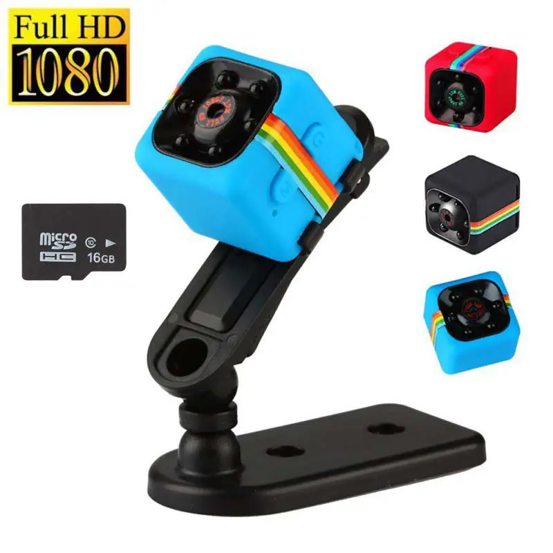 SQ11 Mini Camera HD 1080P Car DVR Camcorder Video Recorder With 16GB TF Card + Bracket + Box
SQ11 Mini Camera HD 1080P Car DVR Camcorder Video Recorder With 16GB TF Card + Bracket + Box