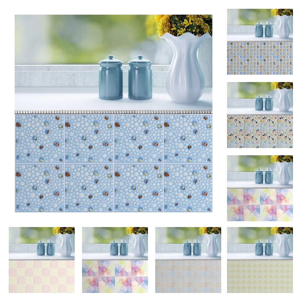 4-set Mosaic Tile Sticker Brick Wall Decal Stick on Removable Water Proof, 45cm Each Panel, Self Adhesive
4-set Mosaic Tile Sticker Brick Wall Decal Stick on Removable Water Proof, 45cm Each Panel, Self Adhesive