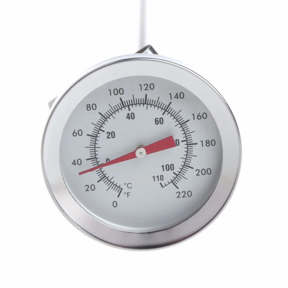 OOTDTY NEW 12" Stainless Steel Dial Thermometer Probe Homebrew Brew Kettle Temperature Measuring #9A30093#
OOTDTY NEW 12" Stainless Steel Dial Thermometer Probe Homebrew Brew Kettle Temperature Measuring #9A30093#