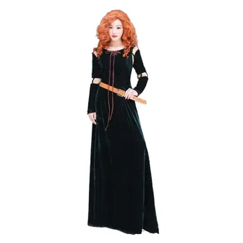 2017 Custom made Brave Princess Dress Merida Dress Cosplay Costume for Christmas Party Halloween costumes
2017 Custom made Brave Princess Dress Merida Dress Cosplay Costume for Christmas Party Halloween costumes