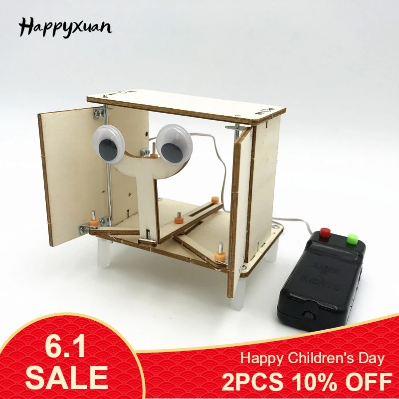 Happyxuan Electric Educational Kits Remote Control Toys Kids DIY Open Door Reptile Robot Construction Sets Funny Gifts Science
Happyxuan Electric Educational Kits Remote Control Toys Kids DIY Open Door Reptile Robot Construction Sets Funny Gifts Science