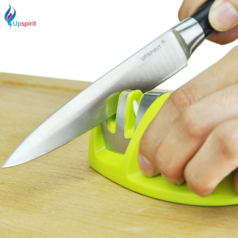 New Portable Kitchen Knife Sharpener Two Stages Diamond/Ceramic Sharpener Household Stainless Steel Sharpening Tools For Knives
New Portable Kitchen Knife Sharpener Two Stages Diamond/Ceramic Sharpener Household Stainless Steel Sharpening Tools For Knives