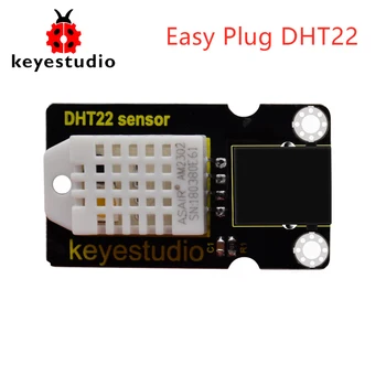 Keyestudio RJ11 Easy Plug DHT22 (AM2302)Temperature and Humidity Sensor for Arduino Uno r3
Keyestudio RJ11 Easy Plug DHT22 (AM2302)Temperature and Humidity Sensor for Arduino Uno r3