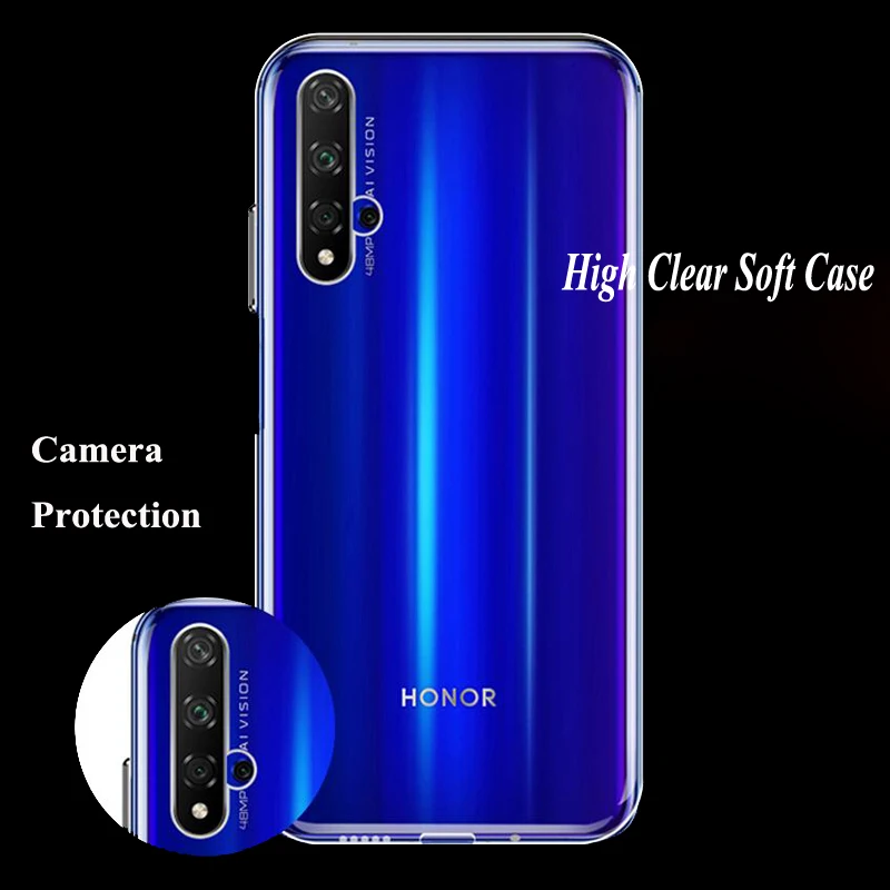 Case For Huawei Honor 20 Transparent Silicone Soft Clear TPU Back Cover For Huawei Honor 20 Pro Honor20 Lite Slim Cases Coque
Case For Huawei Honor 20 Transparent Silicone Soft Clear TPU Back Cover For Huawei Honor 20 Pro Honor20 Lite Slim Cases Coque