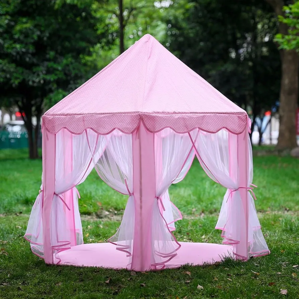Children's Play Tents Lovely Princess Castle Play House Tipi Kids Large Space GameTeepee Indoor Outdoor Tent Toys For Girls Gift
Children's Play Tents Lovely Princess Castle Play House Tipi Kids Large Space GameTeepee Indoor Outdoor Tent Toys For Girls Gift