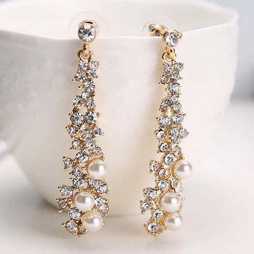 2019 hot sell Elegant Women Lady's Pearl Rhinestone Ear Stud Chic Chandelier Earrings Jewelry 56HF
2019 hot sell Elegant Women Lady's Pearl Rhinestone Ear Stud Chic Chandelier Earrings Jewelry 56HF