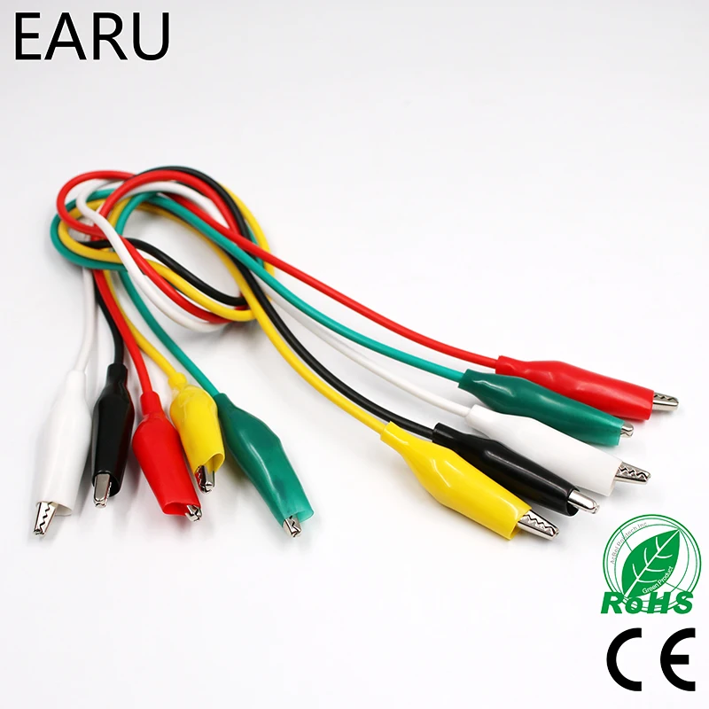 Brand New 10pcs Alligator Clips Electrical DIY Test Leads Alligator Double-ended Crocodile Clips Roach Clip Jumper Wire Battery
Brand New 10pcs Alligator Clips Electrical DIY Test Leads Alligator Double-ended Crocodile Clips Roach Clip Jumper Wire Battery