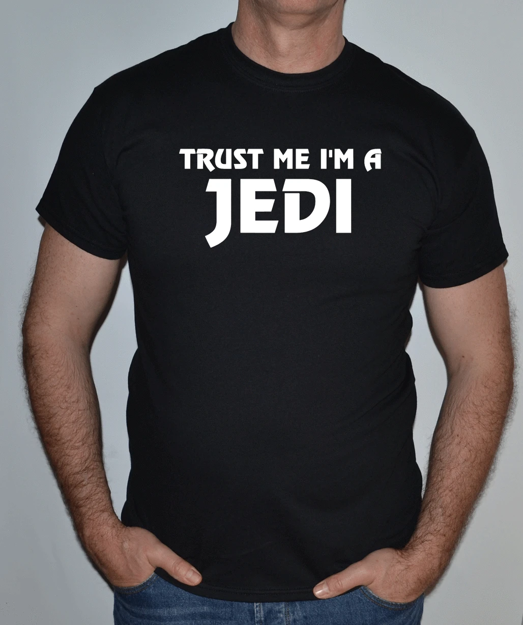 TRUST ME I'M A JEDI,STAR WARS,ROGUE ONE,FUN, T-SHIRT Print Tee Men Short Sleeve Clothing free shipping
TRUST ME I'M A JEDI,STAR WARS,ROGUE ONE,FUN, T-SHIRT Print Tee Men Short Sleeve Clothing free shipping