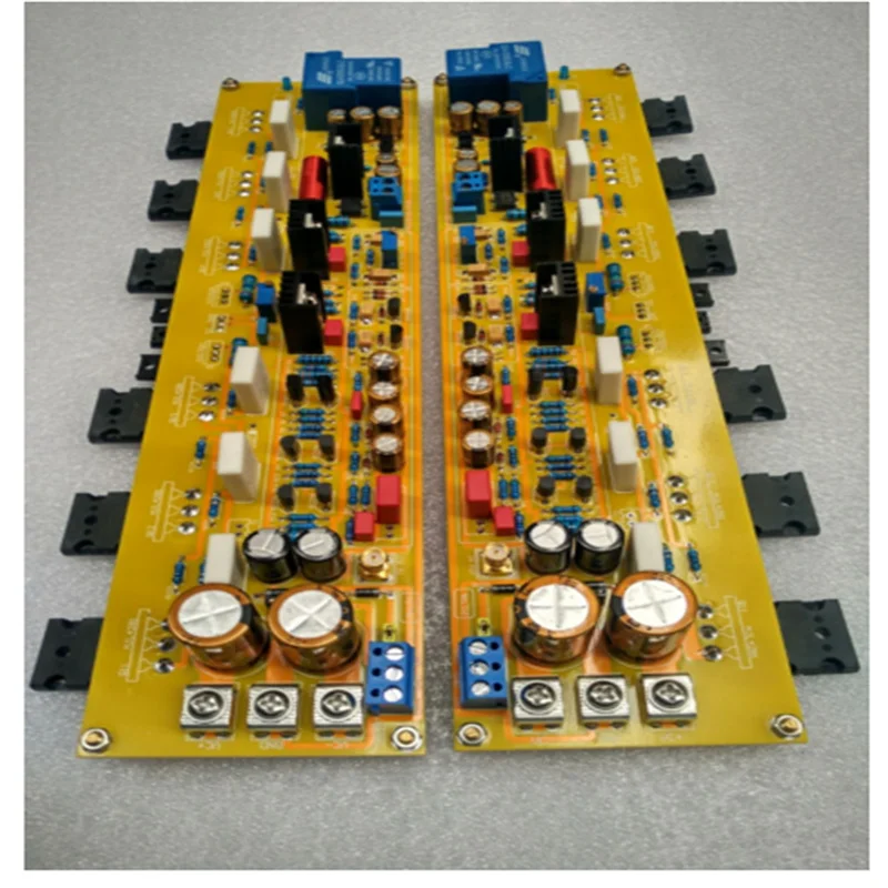 KRELL KSA50 amplifier circuit 50W 2SC5200/2SA1943 +2SC2073/2SA940 +2SC5171/2SA1930 Tube Class A Pure after class amplifier board
KRELL KSA50 amplifier circuit 50W 2SC5200/2SA1943 +2SC2073/2SA940 +2SC5171/2SA1930 Tube Class A Pure after class amplifier board