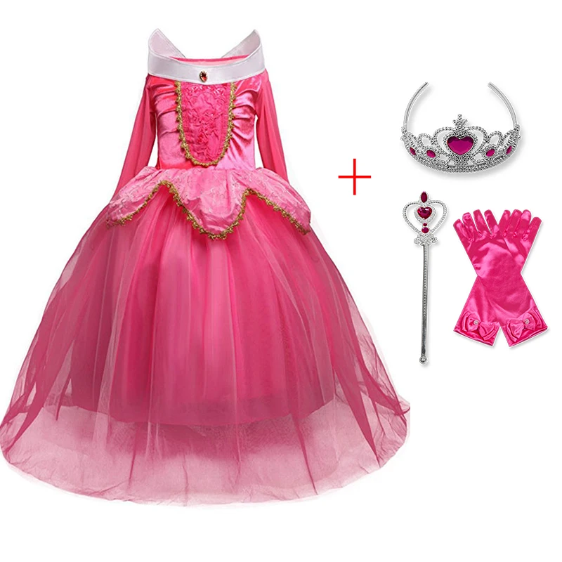 4-10T Girls Princess Aurora Dress Sleeping Beauty Dress Up Children's Halloween Party Costume Kids Dresses Fantasia Infantil
4-10T Girls Princess Aurora Dress Sleeping Beauty Dress Up Children's Halloween Party Costume Kids Dresses Fantasia Infantil