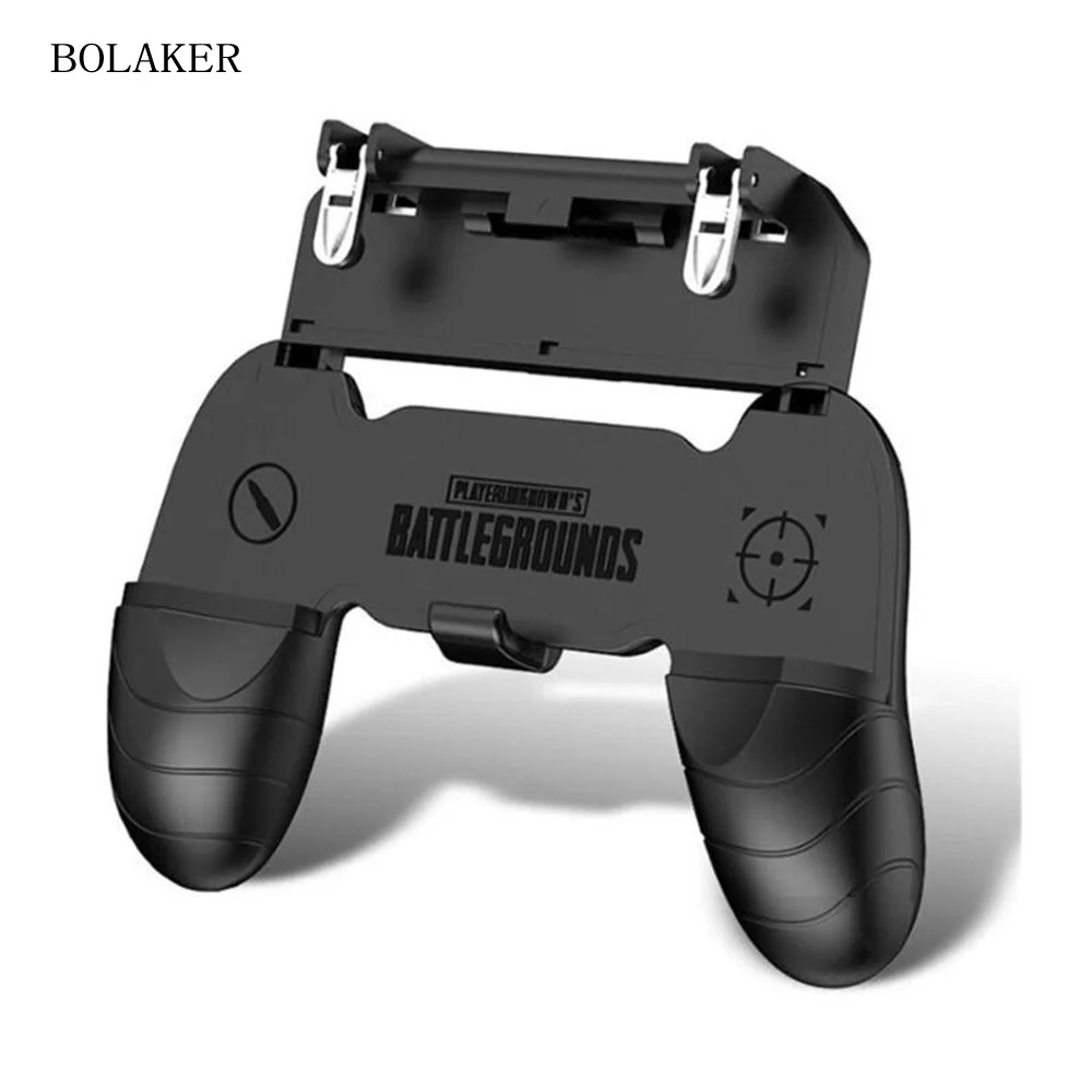 BOLAKER latest trigger PUBG W18 game smart phone button eat chicken artifact gamepad game mobile phone eat chicken
BOLAKER latest trigger PUBG W18 game smart phone button eat chicken artifact gamepad game mobile phone eat chicken