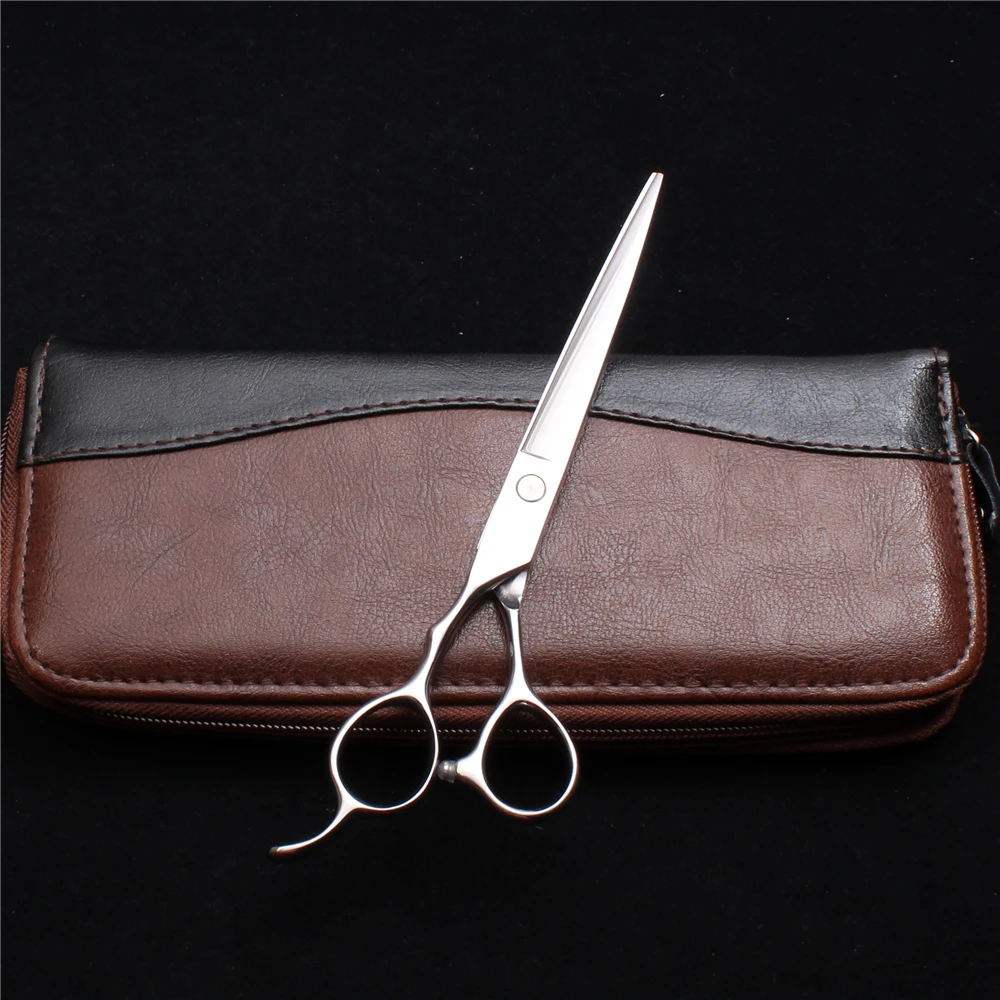 Left-Hand 19.5cm Stainless Customize Logo Silver Screw Professional Hair Scissors Cutting Shears Hairdressing Scissors
Left-Hand 19.5cm Stainless Customize Logo Silver Screw Professional Hair Scissors Cutting Shears Hairdressing Scissors