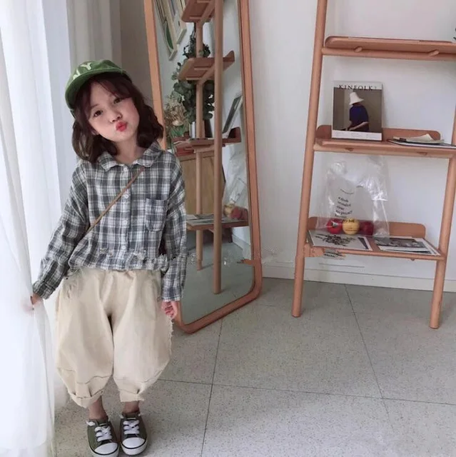 2019 new stylish girls boys plaid shirt fashion cotton spring kids top 3-9 years
2019 new stylish girls boys plaid shirt fashion cotton spring kids top 3-9 years