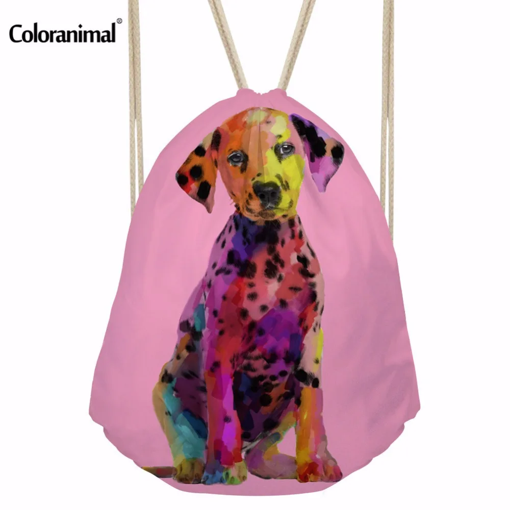 Coloranimal Art Paint Beagle Dog Print Women Drawstring Bag Casual Terrier Pattern Cinch Sack Backpack Men String Shoulder Bags
Coloranimal Art Paint Beagle Dog Print Women Drawstring Bag Casual Terrier Pattern Cinch Sack Backpack Men String Shoulder Bags