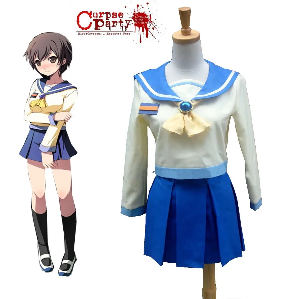 Unisex Anime Cos Corpse Party Blood Covered Naomi Nakashima Cosplay Costume Suit Sets Custom Size
Unisex Anime Cos Corpse Party Blood Covered Naomi Nakashima Cosplay Costume Suit Sets Custom Size