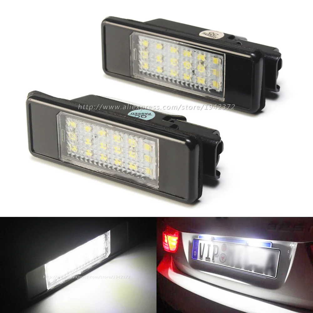 2Pcs/Set Car LED Number License Plate Lights Rear lamp For Peugeot 106 1007 207 307 308 3008 406 407 508 607
2Pcs/Set Car LED Number License Plate Lights Rear lamp For Peugeot 106 1007 207 307 308 3008 406 407 508 607