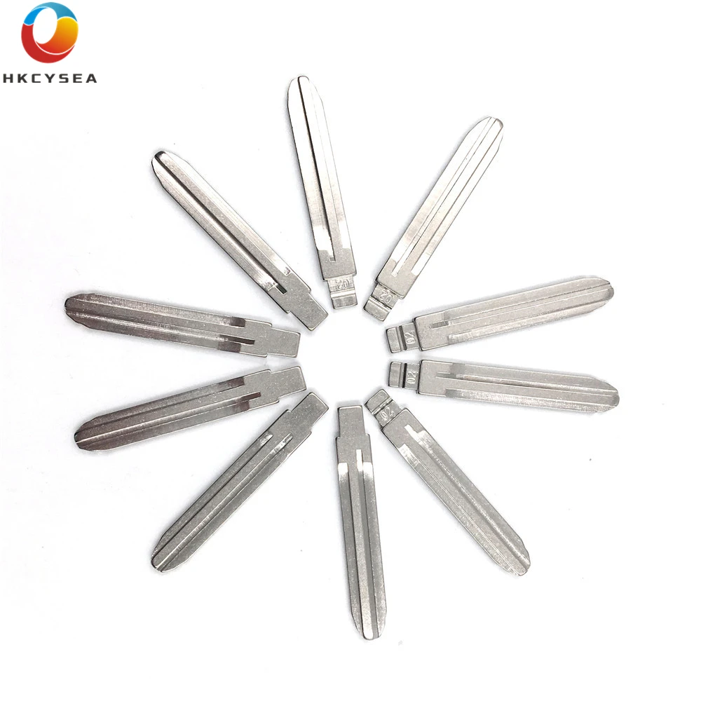 HKCYSEA 10pcs/lot Metal Blank Uncut Flip KD VVDI JMD Remote Key Blade Type #02 TOY43FH for Toyota Key Blade
HKCYSEA 10pcs/lot Metal Blank Uncut Flip KD VVDI JMD Remote Key Blade Type #02 TOY43FH for Toyota Key Blade