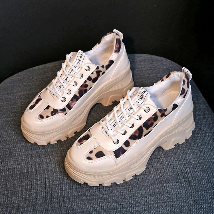 Women Casual Shoes 2019 Spring New Leopard / White Shoes Female Platform Sneakers Women Tenis Feminino Casual Female Shoes Woman
Women Casual Shoes 2019 Spring New Leopard / White Shoes Female Platform Sneakers Women Tenis Feminino Casual Female Shoes Woman