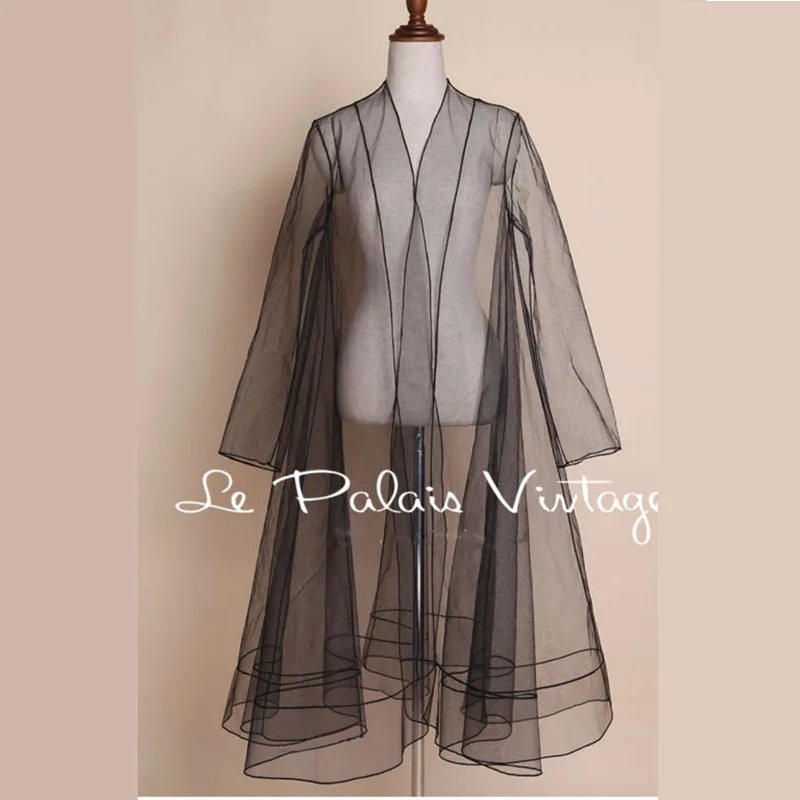FREE SHIPPING Le Palais Vintage limited Sexy Black Retro perspective all-match sunscreen beach long cardigan Chiffon shirt
FREE SHIPPING Le Palais Vintage limited Sexy Black Retro perspective all-match sunscreen beach long cardigan Chiffon shirt