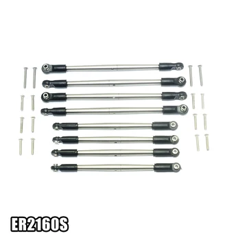 1Set E-REVO Stainless Steel Steering Tie Rods Linkage Pushrod Kit Lower Suspension Arm Pull Rods for RC Cars Upgrade Accessories
1Set E-REVO Stainless Steel Steering Tie Rods Linkage Pushrod Kit Lower Suspension Arm Pull Rods for RC Cars Upgrade Accessories
