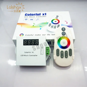 DC5V-24V WS2811 /WS2812B /6812 /1903/6803 Magic LED tape digital colorful music X1 controller with RF touch remote Max 600pixels
DC5V-24V WS2811 /WS2812B /6812 /1903/6803 Magic LED tape digital colorful music X1 controller with RF touch remote Max 600pixels