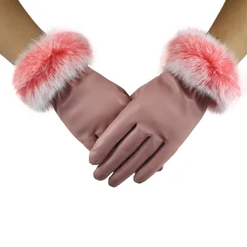 2019 Hot Winter Glove Fashion Women leather Gloves Autumn Winter Warm Rabbit Fur gloves Mittens Winter Warm Accessories #15
2019 Hot Winter Glove Fashion Women leather Gloves Autumn Winter Warm Rabbit Fur gloves Mittens Winter Warm Accessories #15