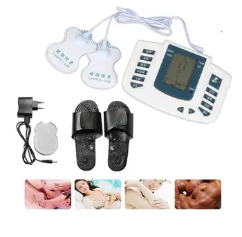 

Hot Electrical Stimulator JR-309 Full Body Relax Muscle Massager,Pulse Tens Acupuncture with Therapy Slipper+ 4pads Health Care