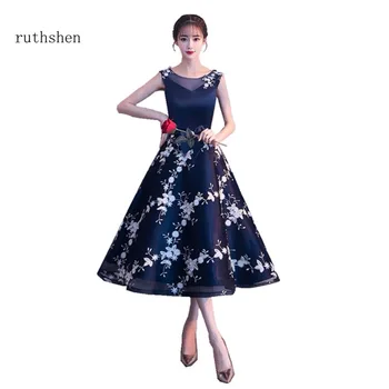 ruthshen 2018 Tea Length Prom Dresses Appliques Prom Party Gown With Beaded Bow A Line Lace Up Back Luxury Vestidos Dresses 2018
ruthshen 2018 Tea Length Prom Dresses Appliques Prom Party Gown With Beaded Bow A Line Lace Up Back Luxury Vestidos Dresses 2018
