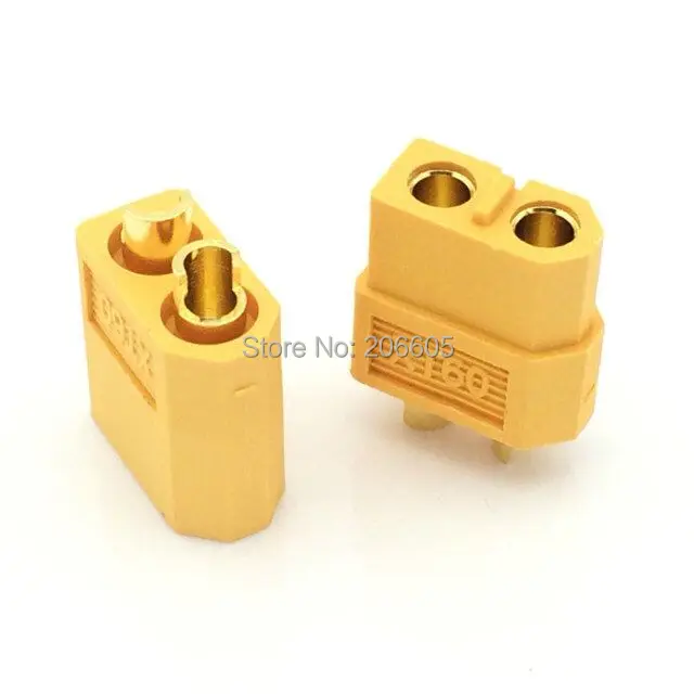 20 pairs XT60 Connector plug Male / Female Gold Plated Banana Plug for Battery quadcopter multicopter
20 pairs XT60 Connector plug Male / Female Gold Plated Banana Plug for Battery quadcopter multicopter