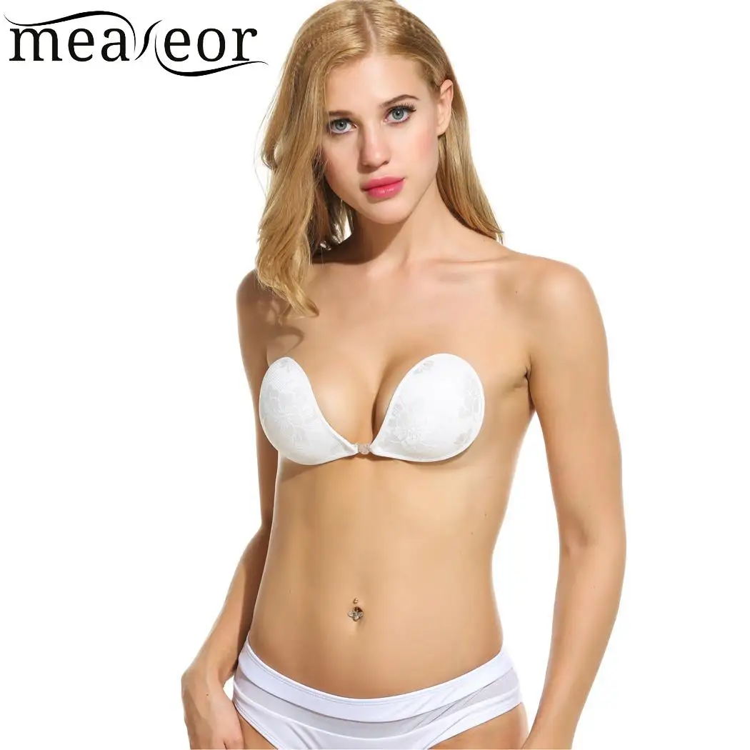Up Invisible Stick Extra Self-Adhesive Strapless Lace Backless Silicone On Thick Bra Women Push
Up Invisible Stick Extra Self-Adhesive Strapless Lace Backless Silicone On Thick Bra Women Push