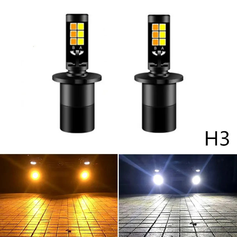 Newest Car led Fog Lamps LED 20W 2600lm H3 LED Fog Driving White Blue Golden Dual Color 3000K 6000K 12V
Newest Car led Fog Lamps LED 20W 2600lm H3 LED Fog Driving White Blue Golden Dual Color 3000K 6000K 12V