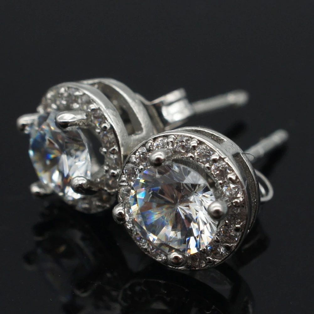 Geometric Stud Earrings Women Daily Wear Party Shiny Cubic Zirconia Ear Piercing Accessories Fashion Contracted Jewelry Geometric Stud Earrings Women Daily Wear Party Shiny Cubic Zirconia Ear Piercing Accessories Fashion Contracted Jewelry