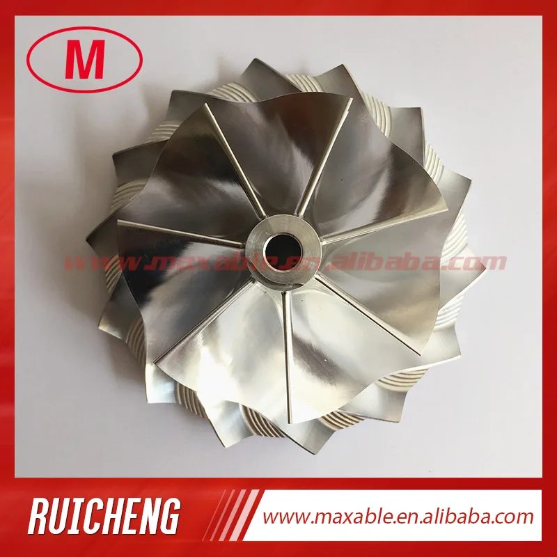 HX40 67.00/89.00mm 7+7 blades high performance turbocharger billet/milling/aluminum 2618 compressor wheel
HX40 67.00/89.00mm 7+7 blades high performance turbocharger billet/milling/aluminum 2618 compressor wheel