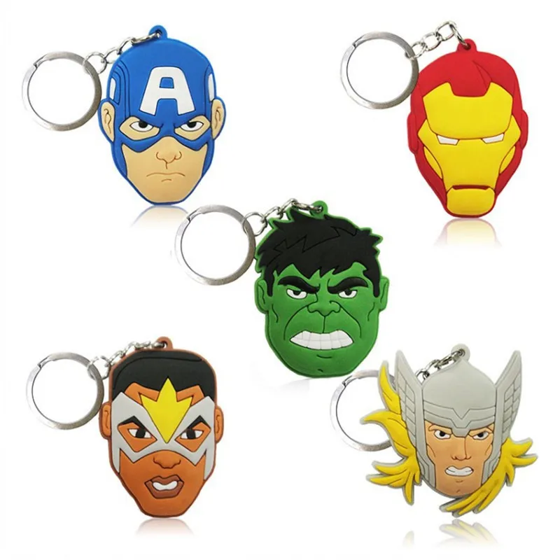 2019 fashion jewelry Avengers doll ornaments superhero cartoon PVC keychain key ring key ring chain bag ornaments
2019 fashion jewelry Avengers doll ornaments superhero cartoon PVC keychain key ring key ring chain bag ornaments