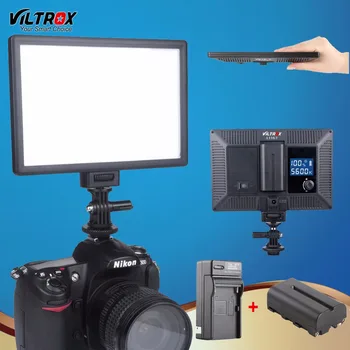 Viltrox L116T Bi-Color & Dimmable Slim Camera Video LED Light LCD Display+Battery +Charger for Canon Nikon DV DSLR Camcorder
Viltrox L116T Bi-Color & Dimmable Slim Camera Video LED Light LCD Display+Battery +Charger for Canon Nikon DV DSLR Camcorder