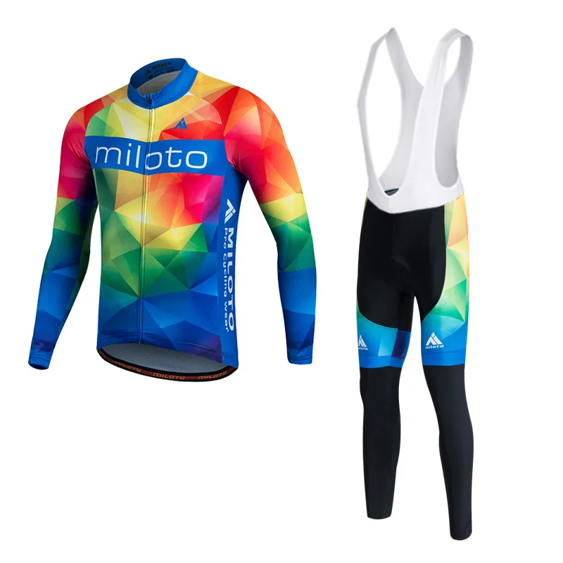 Miloto Men Winter Thermal Fleece Cycling Jersey Set Warm Outdoor Cycling Clothing Fleece MTB Riding Wear Maillot Ciclismo Ropa
Miloto Men Winter Thermal Fleece Cycling Jersey Set Warm Outdoor Cycling Clothing Fleece MTB Riding Wear Maillot Ciclismo Ropa