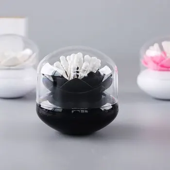 Wholesale Exquisite Lotus Cotton Bud Holder Toothpick Cotton Swab holder Case organizer Container plastic Storage Box Home
Wholesale Exquisite Lotus Cotton Bud Holder Toothpick Cotton Swab holder Case organizer Container plastic Storage Box Home