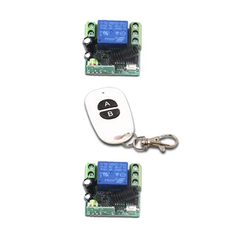 Smart Home 12V Mini RF Wireless Remote Control System 1Transmitter +2Receiver Household Intelligent Remote Control 315/433MHZ
Smart Home 12V Mini RF Wireless Remote Control System 1Transmitter +2Receiver Household Intelligent Remote Control 315/433MHZ