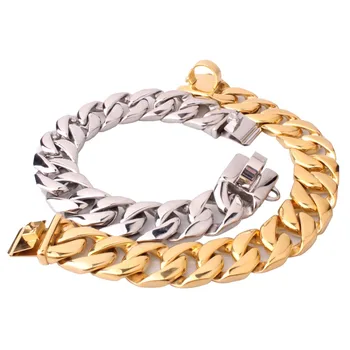 24/31MM Heavy Silver Gold Black Stainless Steel Slip Metal Dogs Training Choke Chain Collar Choker For Large Dog Pitbull Bulldog
24/31MM Heavy Silver Gold Black Stainless Steel Slip Metal Dogs Training Choke Chain Collar Choker For Large Dog Pitbull Bulldog