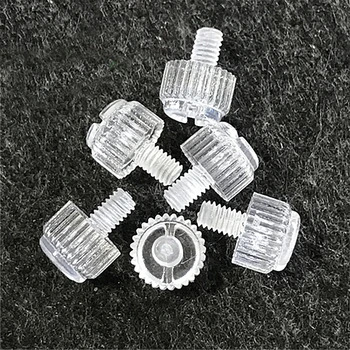 M3x(5/6/10/16mm) Acrylic Hand Twist Slotted knurled Head Screws Transparent Plastic Insulation Screw PC Clear Screws High QT
M3x(5/6/10/16mm) Acrylic Hand Twist Slotted knurled Head Screws Transparent Plastic Insulation Screw PC Clear Screws High QT