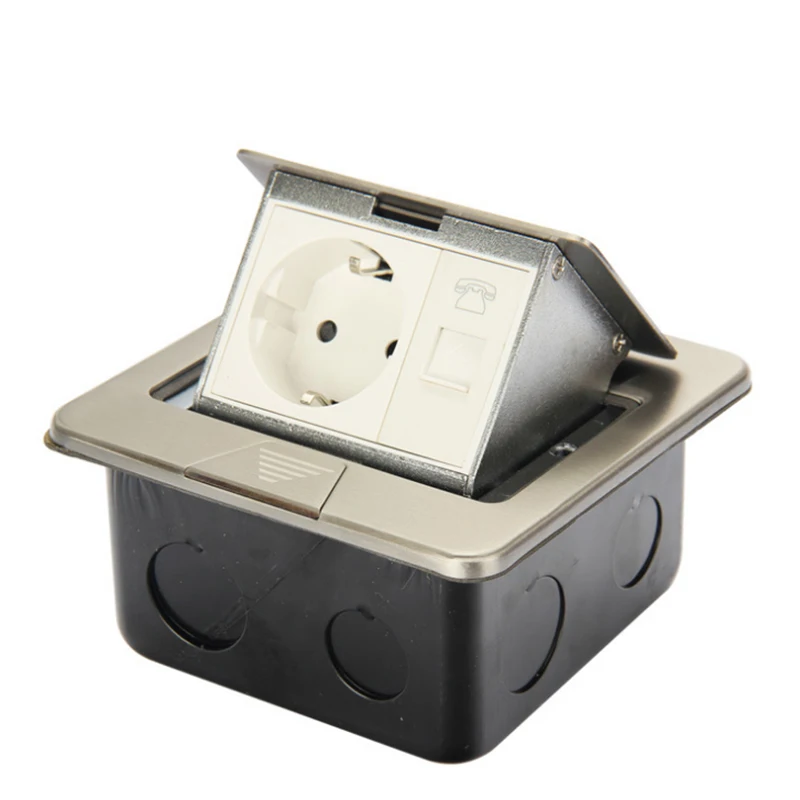 Factory sale / European standard and telephone / ground socket / square ultra thin pop up ground socket stainless steel DC-014
Factory sale / European standard and telephone / ground socket / square ultra thin pop up ground socket stainless steel DC-014