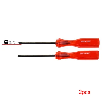 2Pcs Tri-wing Triangle Screwdriver for Wii NDS DS Lite NDSL Wii GBA SP Multifunction Repair Hand Tool 10.8cm
2Pcs Tri-wing Triangle Screwdriver for Wii NDS DS Lite NDSL Wii GBA SP Multifunction Repair Hand Tool 10.8cm