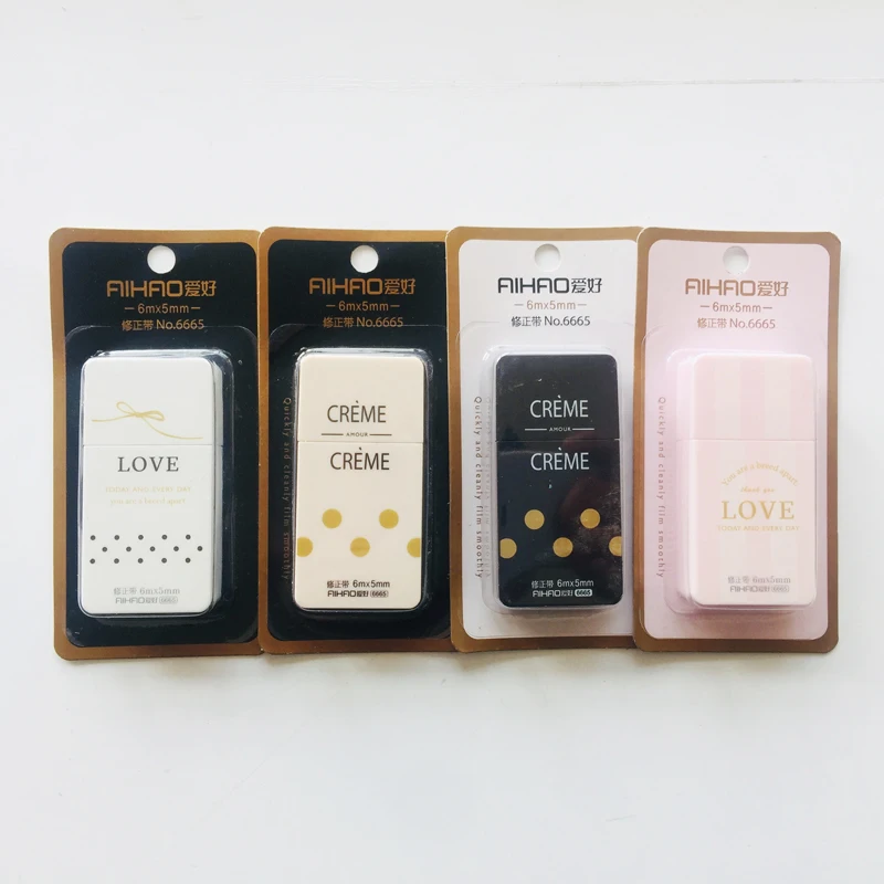 1X 6 Meters Cute Kawaii Black & White Series Dots Stripe Correction Tape Correcting Stationery Corrector School Office Supply
1X 6 Meters Cute Kawaii Black & White Series Dots Stripe Correction Tape Correcting Stationery Corrector School Office Supply