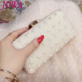 2019 New Design Women's Fashion Evening Bags Ladies Pearl Handbag Wedding Party Clutches White Chain Hard Bag Mini Night Purse
2019 New Design Women's Fashion Evening Bags Ladies Pearl Handbag Wedding Party Clutches White Chain Hard Bag Mini Night Purse